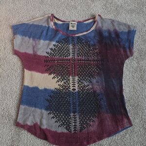 Women's Multicolor Embellished Top